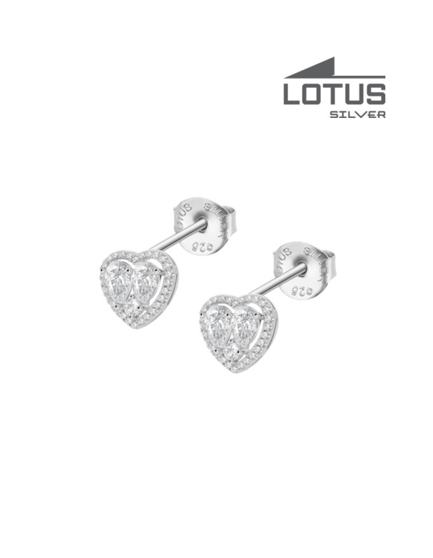 LOTUS SILVER EARRINGS